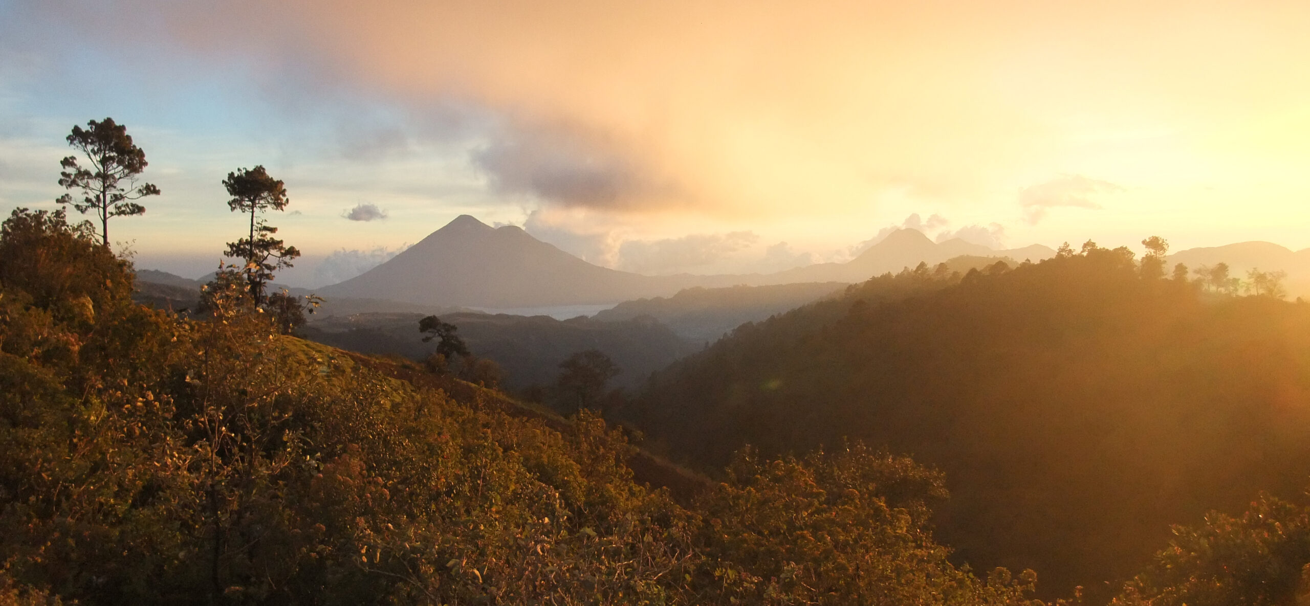 Highland landscape of Guatemala on women leaders immersion journey